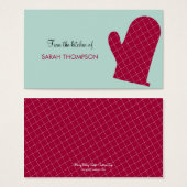 Balises cadeaux personnalisées Mitten (Devant & derrière)