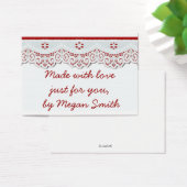 Balises de boîtier cadeau maison look rétro vintag (Bureau)