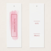 Balises de hachage de pinceau PINK (Devant & derrière)