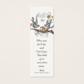 Balises de Mariage vintage Bird (Devant)