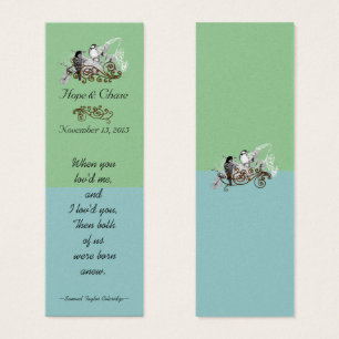 Balises de Mariage vintage Bird