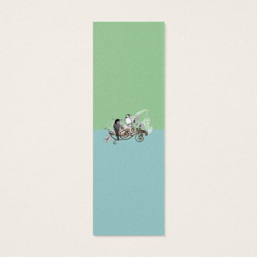 Balises de Mariage vintage Bird (Dos)