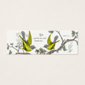 Balises de Mariage vintage Bird (Devant)