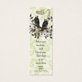 Balises de Mariage vintage Bird (Devant)