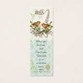 Balises de Mariage vintage Bird (Devant)