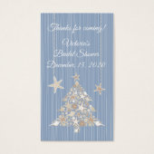 Balises de Merci Seashell Christmas Tree (Devant)