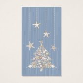 Balises de Merci Seashell Christmas Tree (Dos)