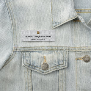 Balises de nom personnalisées ・ Badges magnétiques