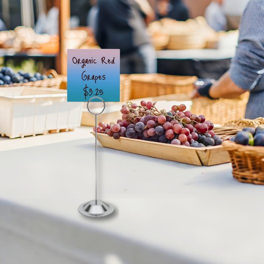 Balises de prix de dégradé inspirées de la nature