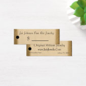 Balises de prix des marchandises (or) (Bureau)