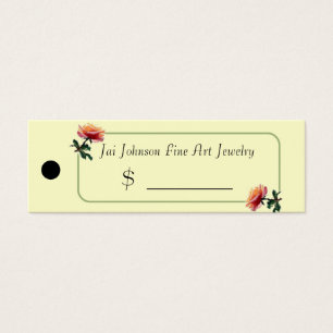 Balises de prix des marchandises (Rose)