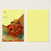 BALISES DU PANIER HALLOWEEN ~ CARTES DE BALISES CA (Devant & derrière)