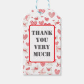 Balises Étiquette d'enveloppement de cadeaux (Devant)