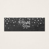 Balises Favor de mariage de Merci simple Script Pa (Devant)