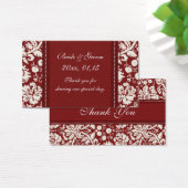 Balises favorites Mariage damassé en blanc rouge (Bureau)