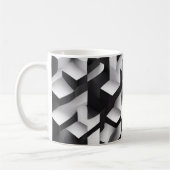 Balises géométriques - Mug texturé 3D (Gauche)