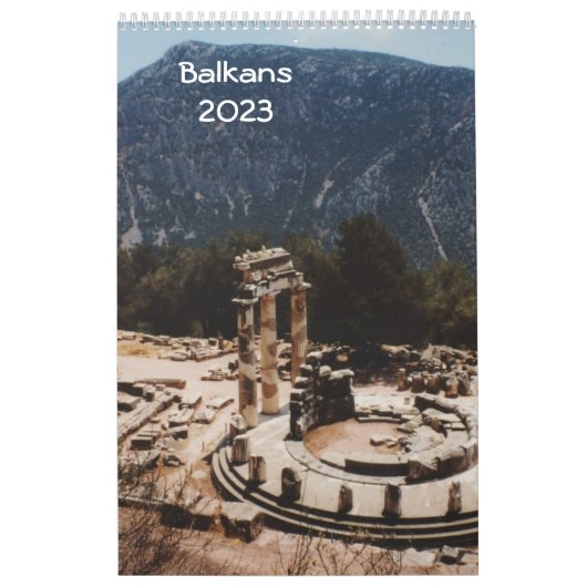 Balkankalender 2023 kalender (Hoes)