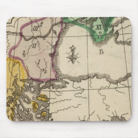 Balkanschiereiland 3 muismat (Voorkant)