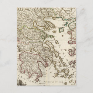 Balkanschiereiland, Griekenland, Macedonië Briefkaart