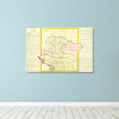 Balkanschiereiland, Hongarije, Roemenië Canvas Afdruk (Insitu (Houten vloer))