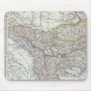 Balkanschiereiland, Turkije, Servië, Europa Muismat