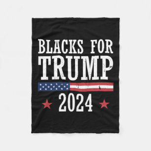 Balken voor de presidentiële verkiezingen van 2024 fleece deken