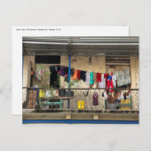 Balkon, Casco Viejo (oude wijk), Panama-Stad Briefkaart (Voorkant / Achterkant)