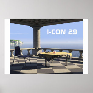 balkon, I-CON 29 Poster