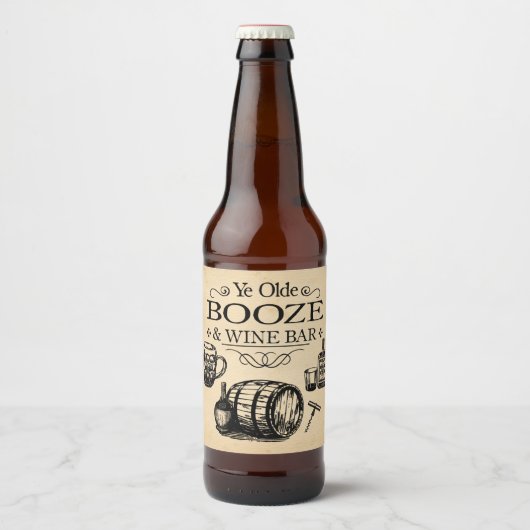 balkruimte bier etiket (Voorkant)