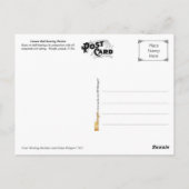  Ball Bearing Clothes Washer Briefkaart (Achterkant)