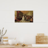 Ball bij de rechtbank van Henri III Poster (Keuken)