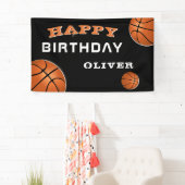 Ball Black Sports Birthday Spandoek (Insitu)