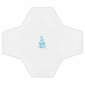 Ball Blue, Medium Turquoise design décoratif (Plat)