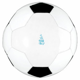 Ball Blue, Medium Turquoise design décoratif