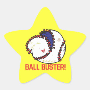 Ball Buster Ster Sticker