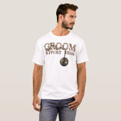 Ball Chains en Groom Support Team T-shirt (Voorkant volledig)