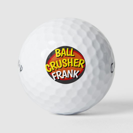 Ball Crusher Personalized Golfballen (Voorkant)