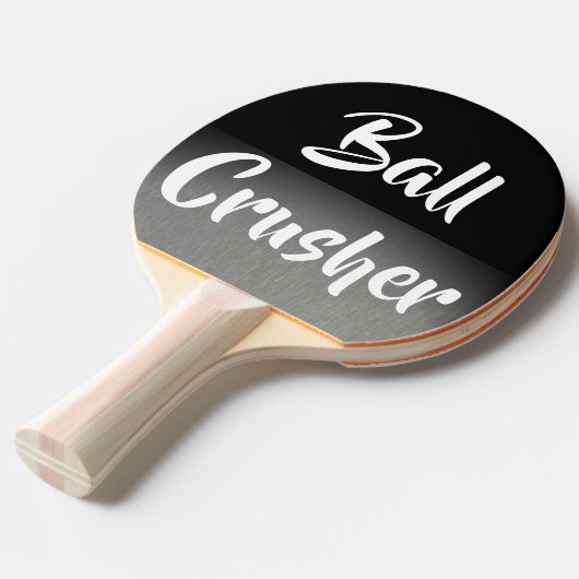 Ball Crusher Pro Ping Pong Speler Paddle Tafeltennisbatje (Voorkant Gekanteld)