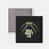 Ball Don't Lie Basketball  Magneet (Voorkant / Achterkant)
