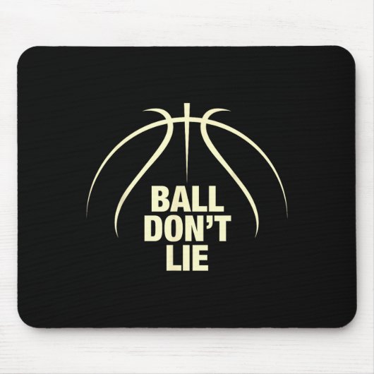 Ball Don't Lie Basketball  Muismat (Voorkant)