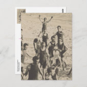 Ball Games op het Beach Briefkaart (Voorkant / Achterkant)