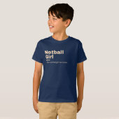 ball Girl - Netball T-shirt (Voorkant volledig)