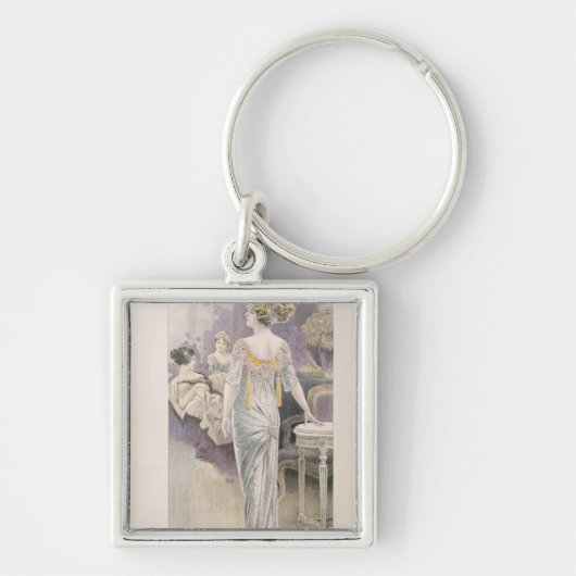 Ball gown, van "Les Grandes Modes de Paris" Sleutelhanger (Voorkant)