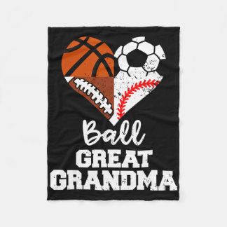 Ball Great Grandma Soccer Football Baseball Basket Fleece Deken