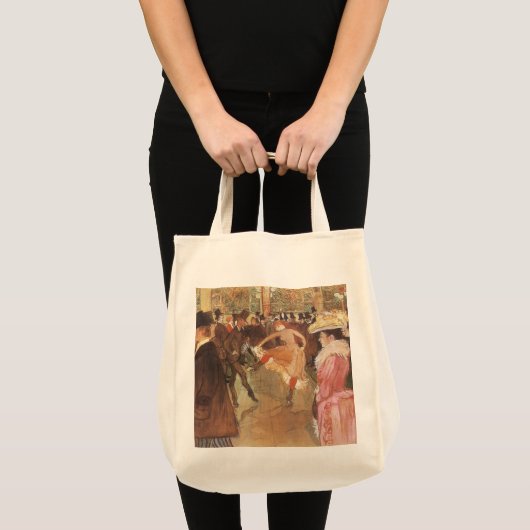 Ball in de Nightclub door Toulouse Lautrec Tote Bag (Voorkant (product))