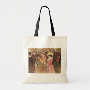 Ball in de Nightclub door Toulouse Lautrec Tote Bag