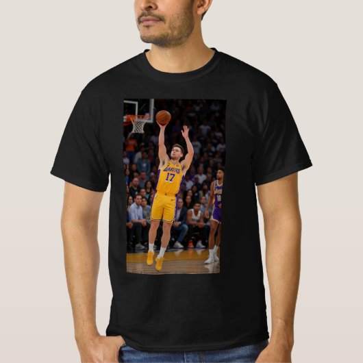 Ball is Life : Classic Basketball Player T-Shirt (Devant)