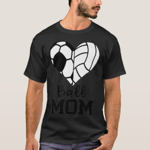 Ball Ma Funny Soccer Volleyball Player Mam Premiu T-shirt
