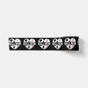 Ball mam Shirt Heart Funny Baseball Soccer Mam Lint