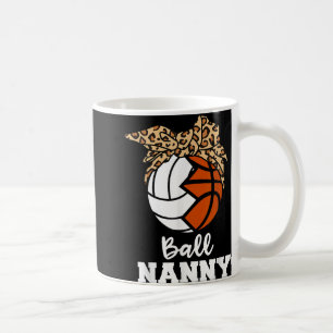 Ball Nanny Grappig Volleybal Basketbal Nanny Koffiemok